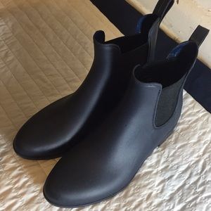 Jcrew Navy Rainboots